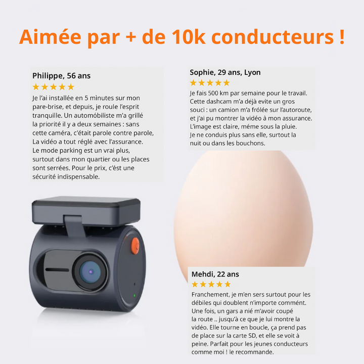 Mini caméra HD pour voiture