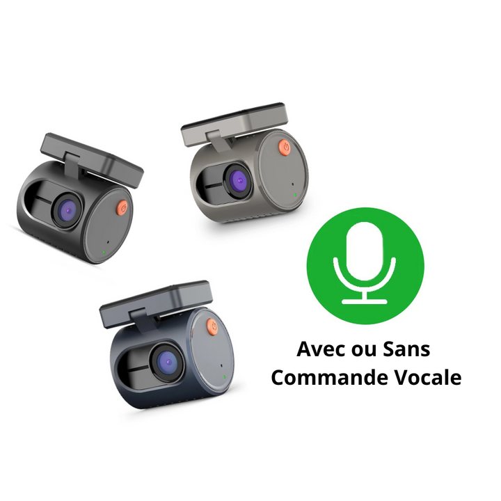 Dashcam KAWA Mini 3 – Caméra Voiture 2K avec Wi-Fi, Vision Nocturne & Commande Vocale
